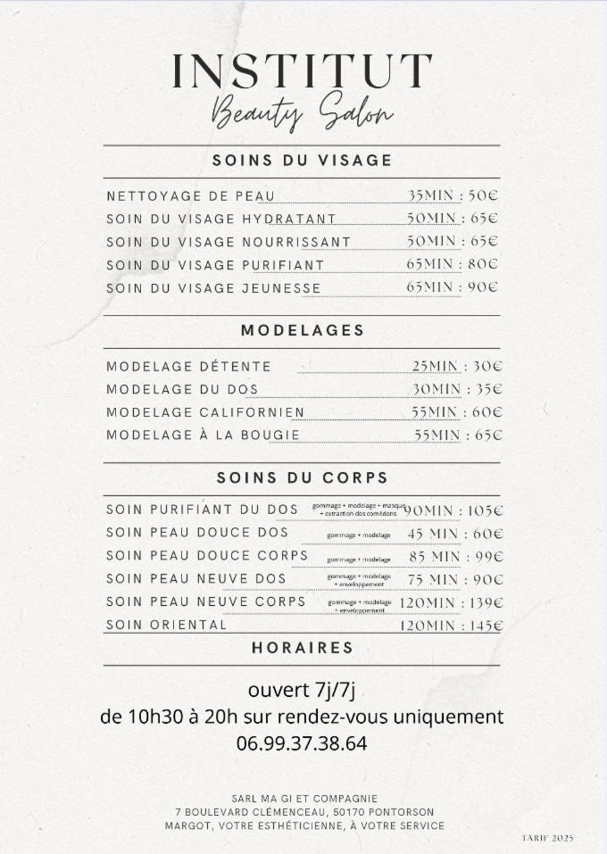 L'Ame Du Gourmand Hotell Pontorson Exteriör bild
